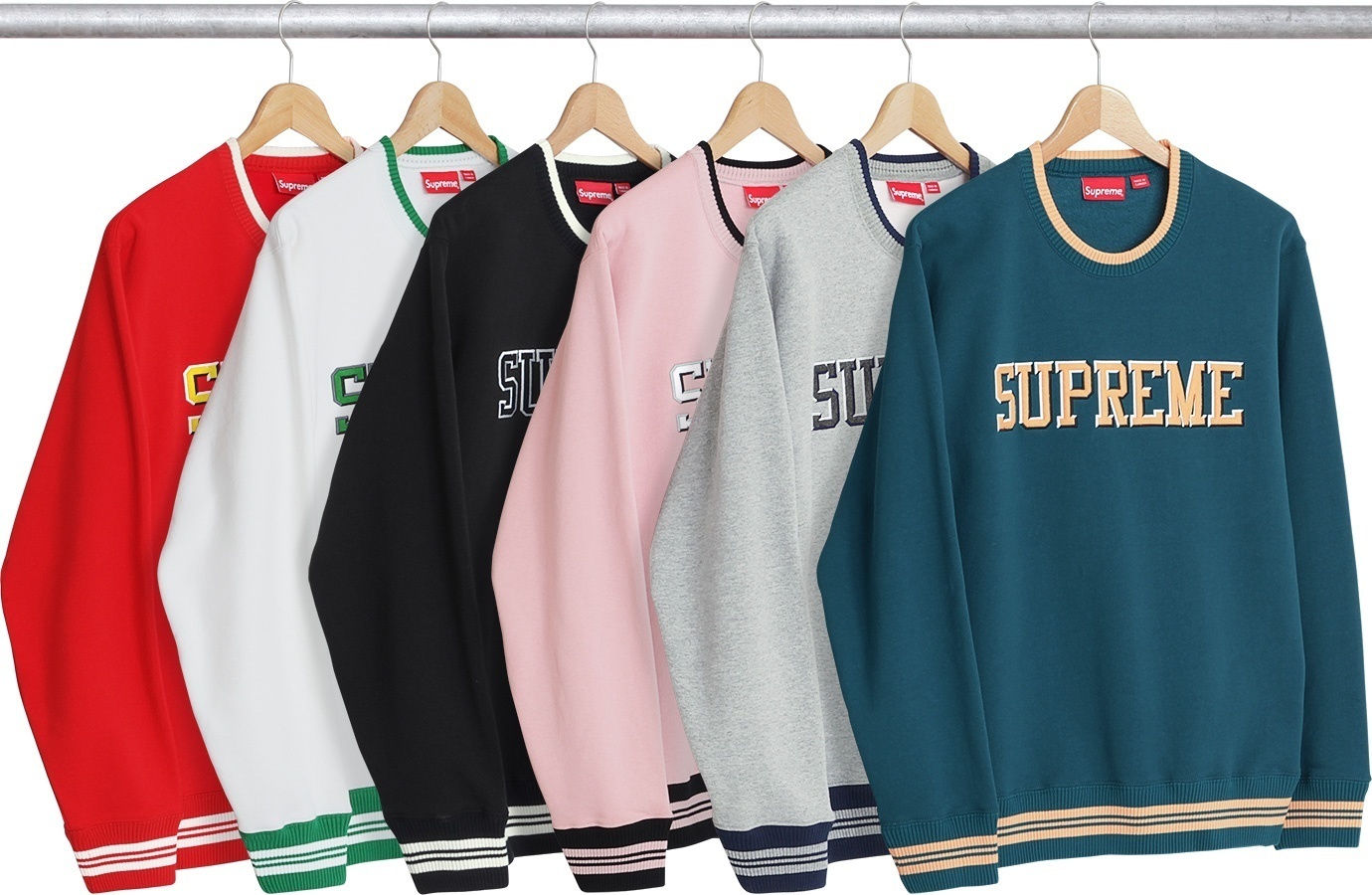 Felt Shadow Crewneck